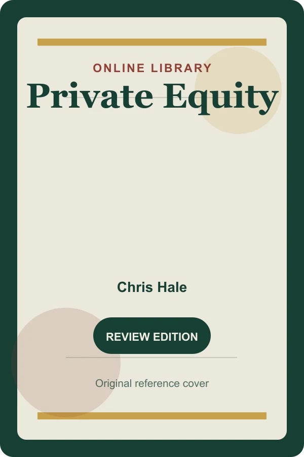 Original Online Library reference cover for Private Equity