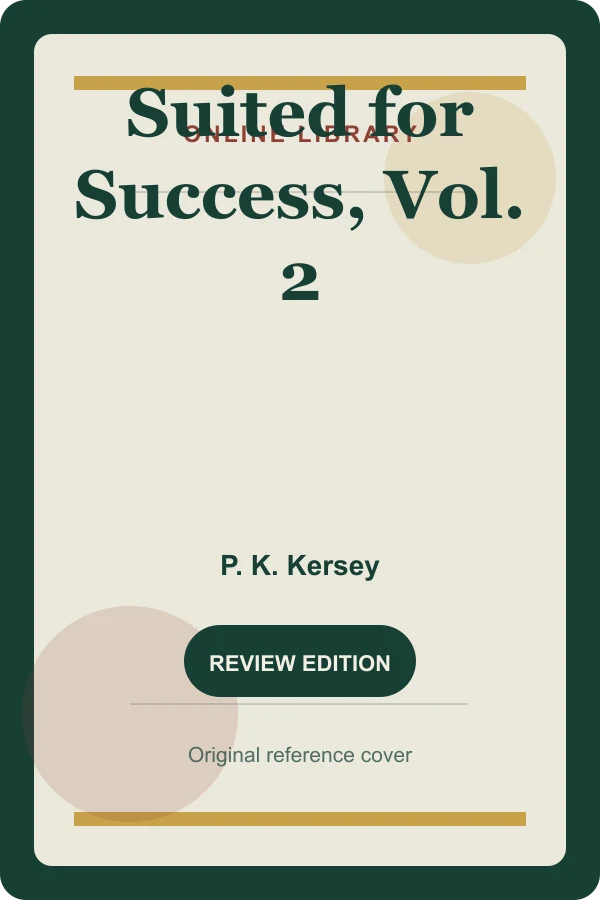 Original Online Library reference cover for Suited for Success, Vol. 2